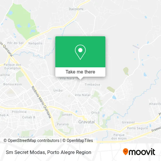Sm Secret Modas map