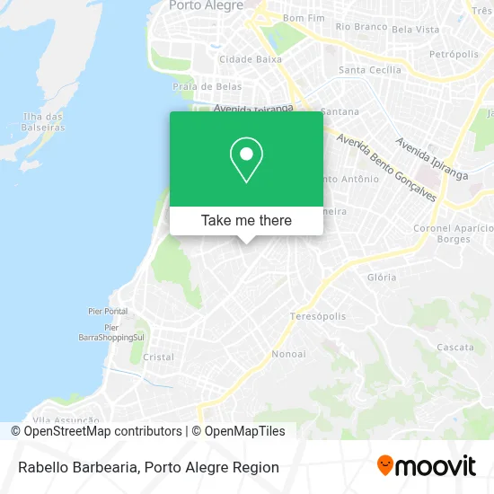 Rabello Barbearia map