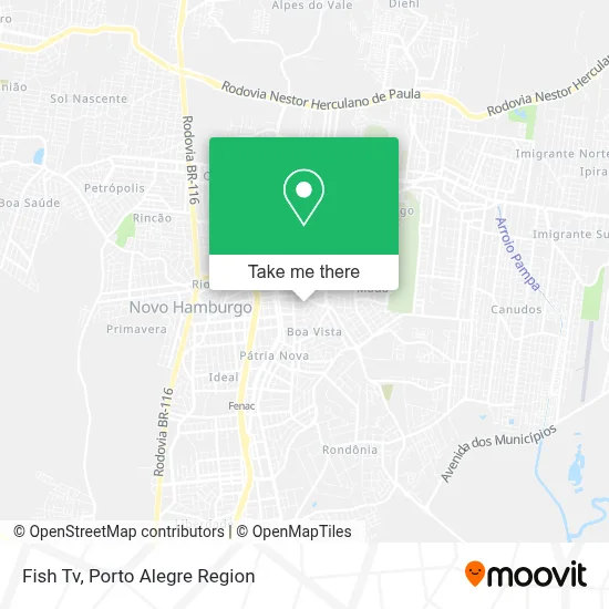Fish Tv map