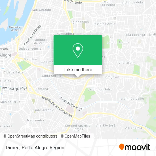 Dimed map