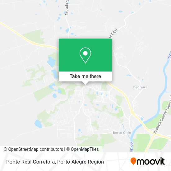 Ponte Real Corretora map