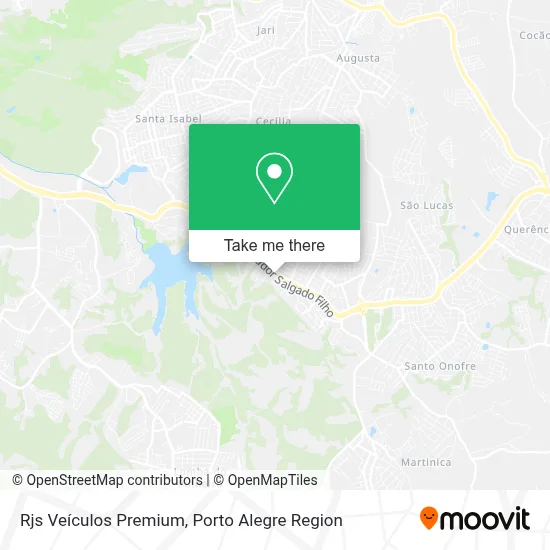 Rjs Veículos Premium map