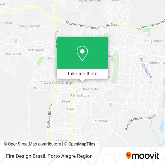 Fire Design Brasil map