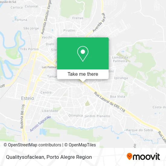 Qualitysofaclean map