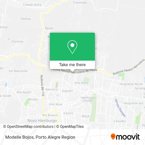 Modelle Bojos map