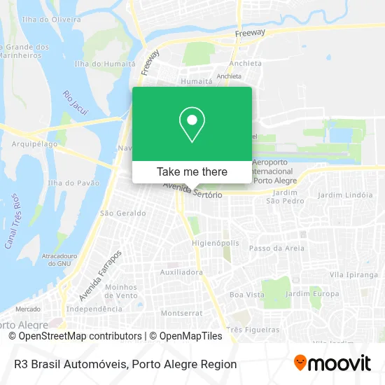 R3 Brasil Automóveis map