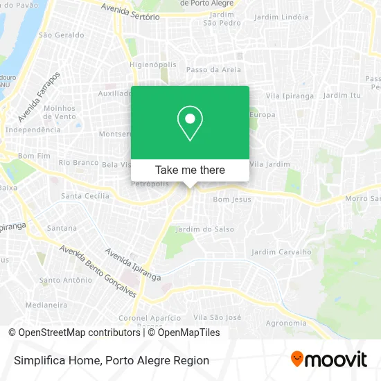 Simplifica Home map