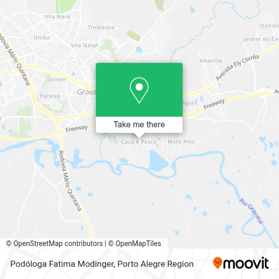 Podóloga Fatima Modinger map