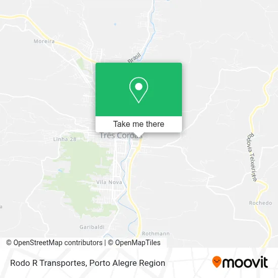 Rodo R Transportes map