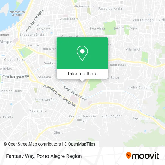 Fantasy Way map