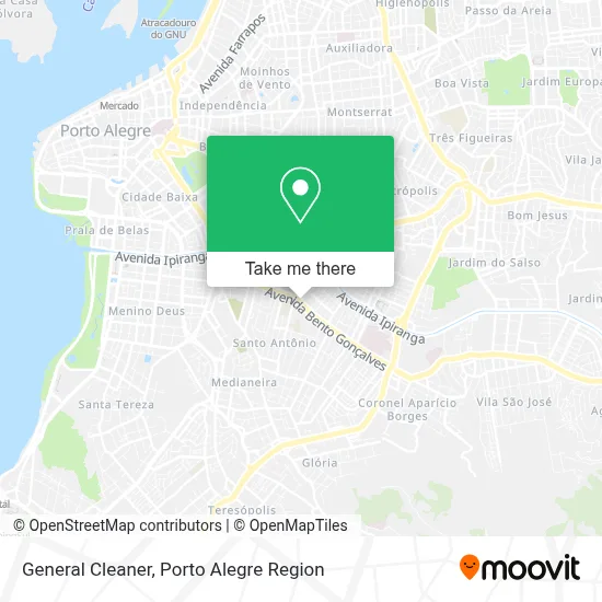 General Cleaner map