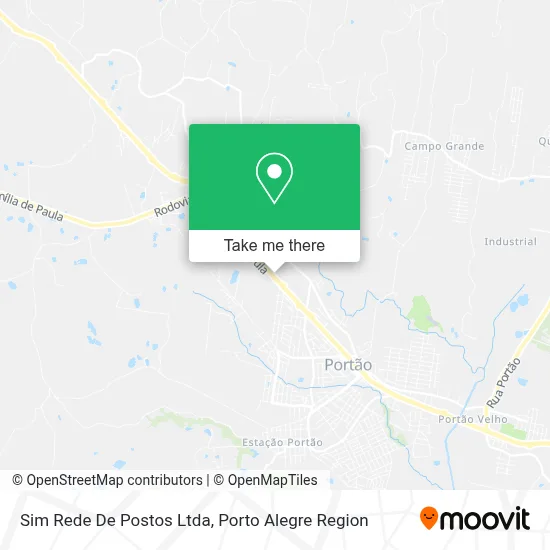 Sim Rede De Postos Ltda map
