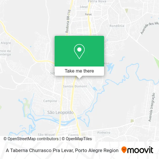 A Taberna Churrasco Pra Levar map