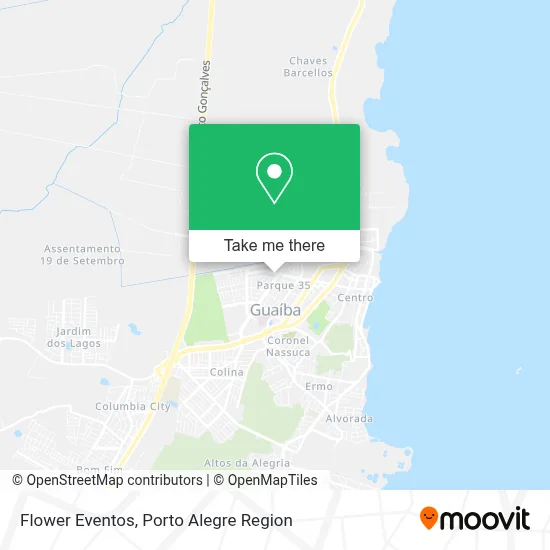 Flower Eventos map