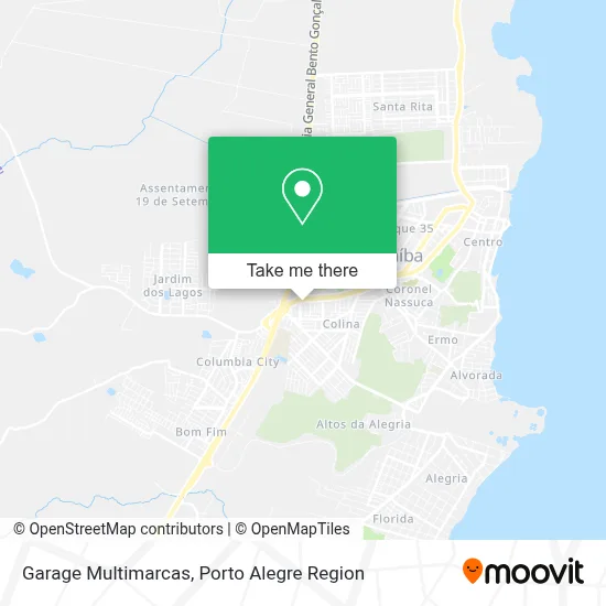 Garage Multimarcas map