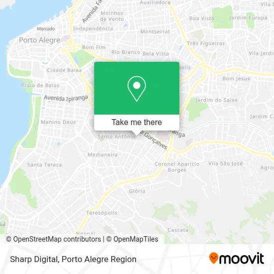 Sharp Digital map