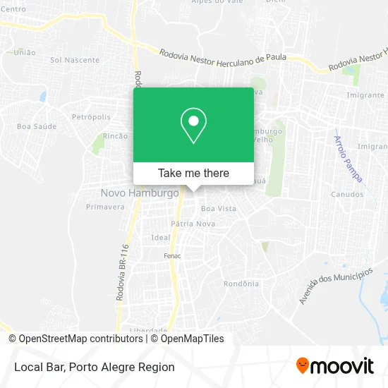 Local Bar map