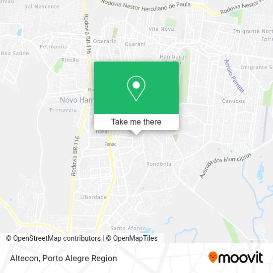 Altecon map