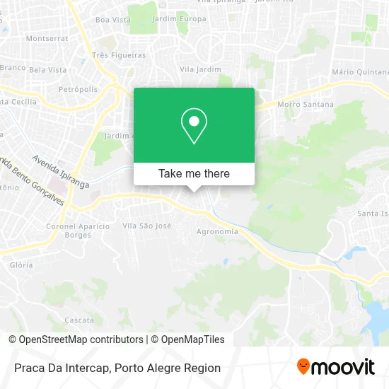 Praca Da Intercap map