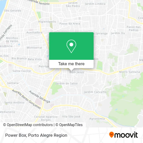 Power Box map