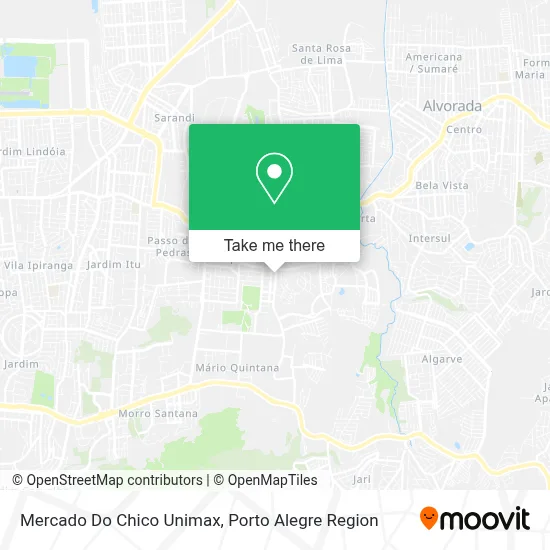 Mercado Do Chico Unimax map