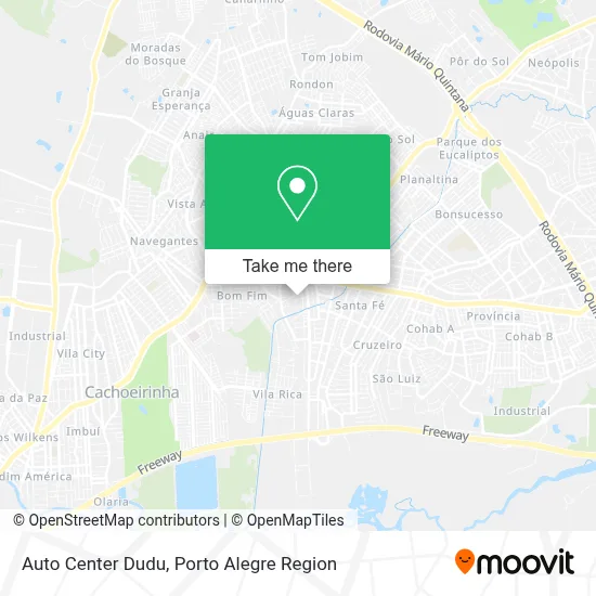 Auto Center Dudu map