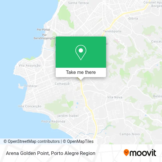 Arena Golden Point map
