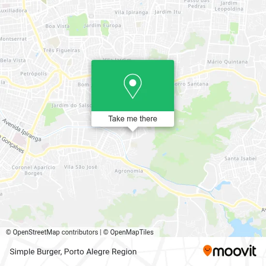 Simple Burger map