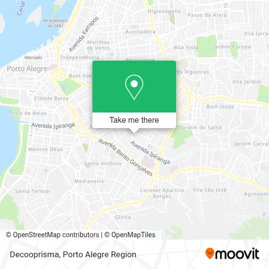 Decooprisma map