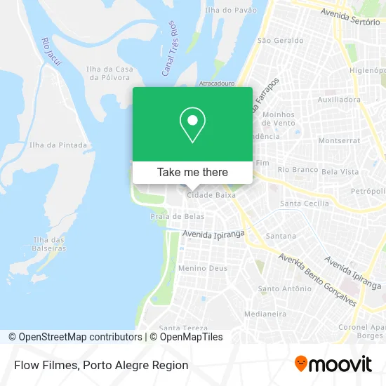 Flow Filmes map