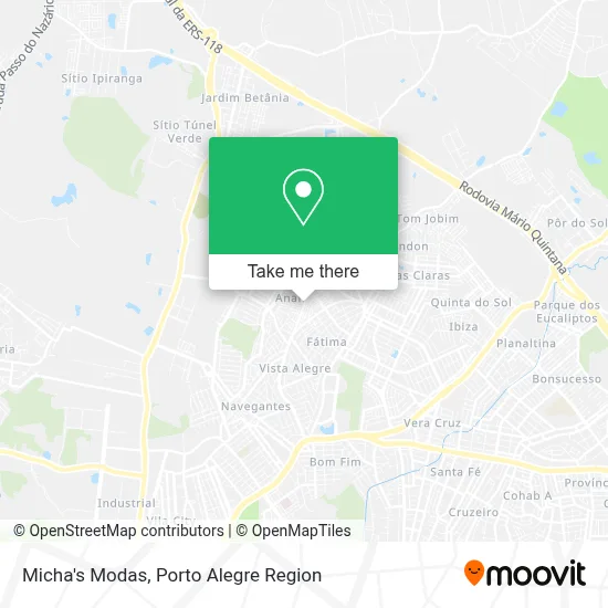 Micha's Modas map