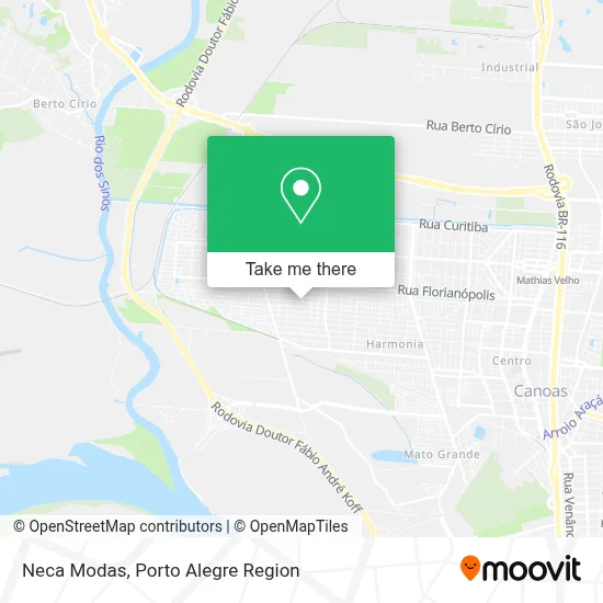 Neca Modas map