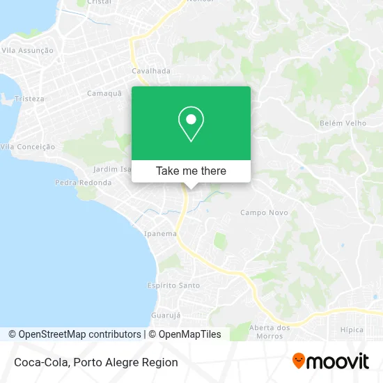 Coca-Cola map