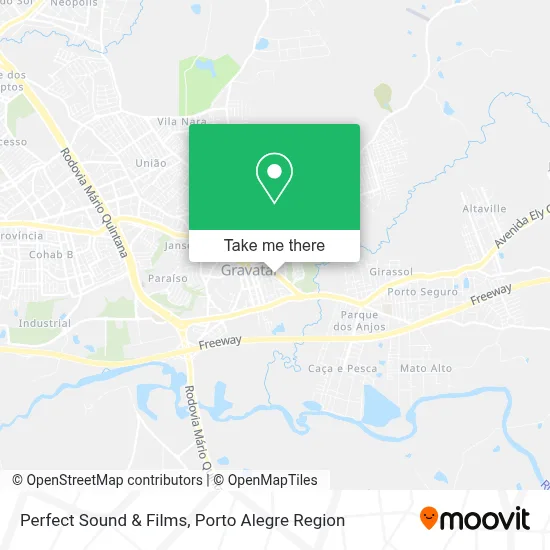 Perfect Sound & Films map