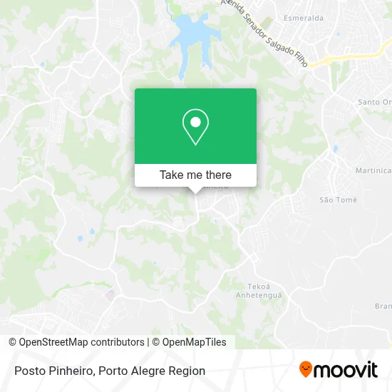 Posto Pinheiro map