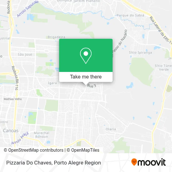 Pizzaria Do Chaves map