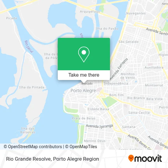 Rio Grande Resolve map