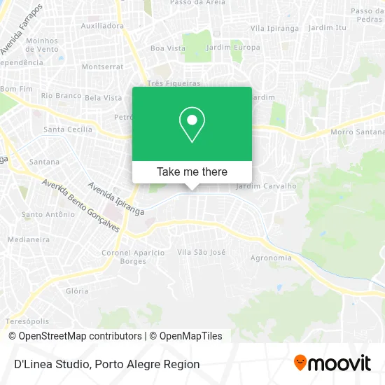 D'Linea Studio map