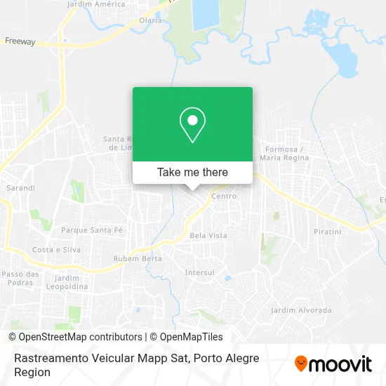 Rastreamento Veicular Mapp Sat map