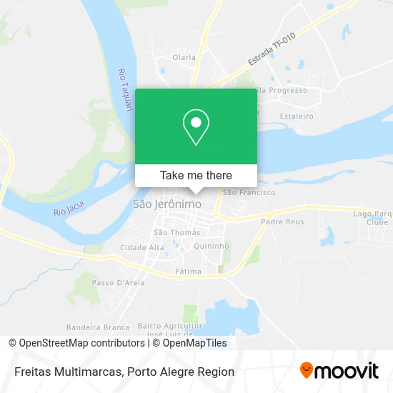 Freitas Multimarcas map