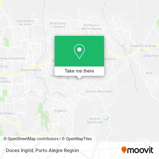 Doces Ingrid map
