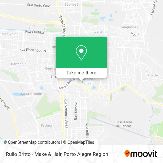 Rulio Britto -  Make & Hair map