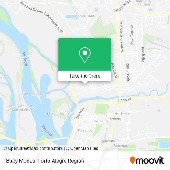 Baby Modas map
