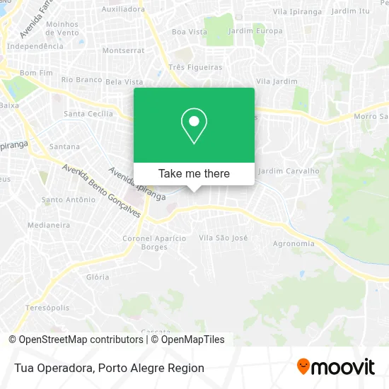 Tua Operadora map