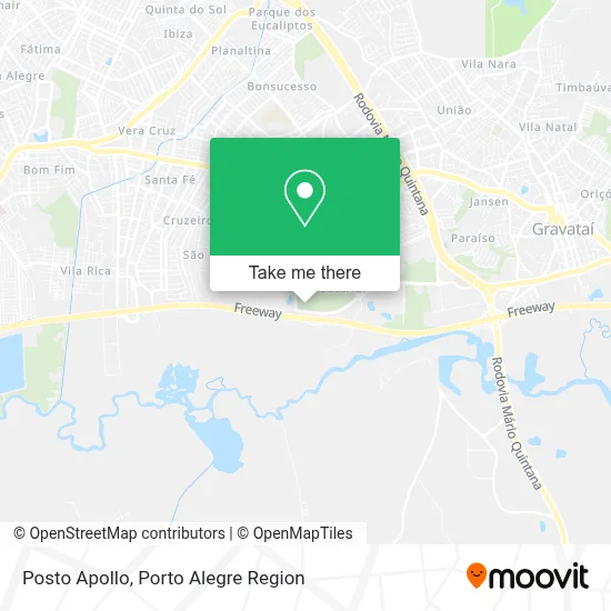 Posto Apollo map