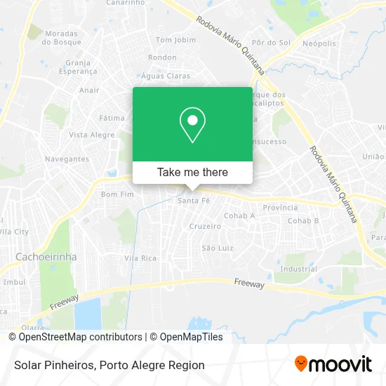 Solar Pinheiros map