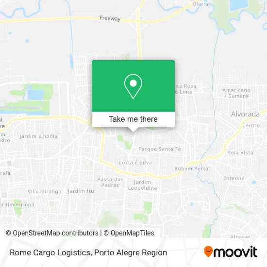 Rome Cargo Logistics map