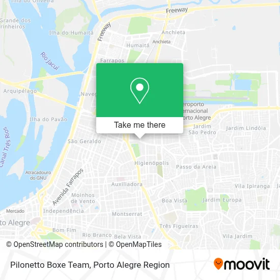 Pilonetto Boxe Team map