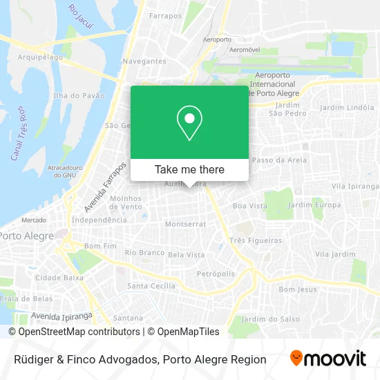 Rüdiger & Finco Advogados map