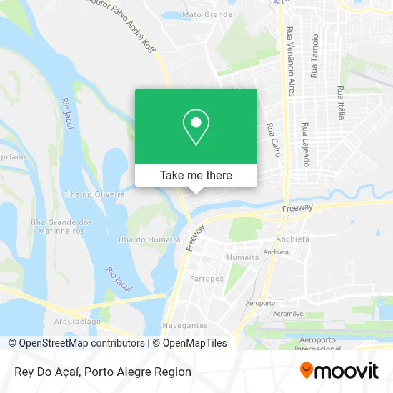Rey Do Açaí map